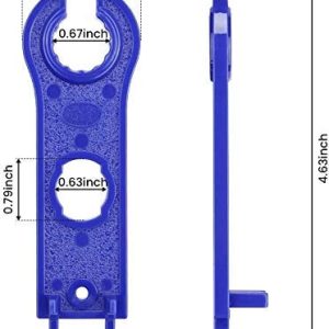 CATOSUM 2 Pair Solar Spanner Wrench for MC4 Connectors, Solar Connector Tool Assembly Spanners Wrenches, Solar Panel Connector Tool, Solar PV Disconnect removal Tools