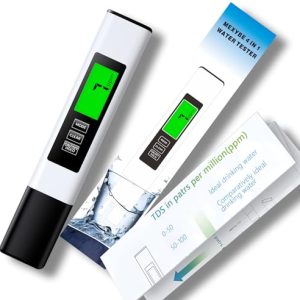 2024 All-New 4 in 1 Tds Meter Digital Water Tester - Accurate and Reliable Turbidity Meters Testing TDS EC & Temp(°C,°F) - 0-9990ppm - Professional Testing for Drinking Water, RO/DI System, etc.