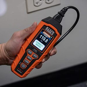 Klein Tools RT390 Circuit Analyzer with Large LCD, Identifies Wiring Faults, GFCI and AFCI Tester, Voltage Drop, Displays Trip Time