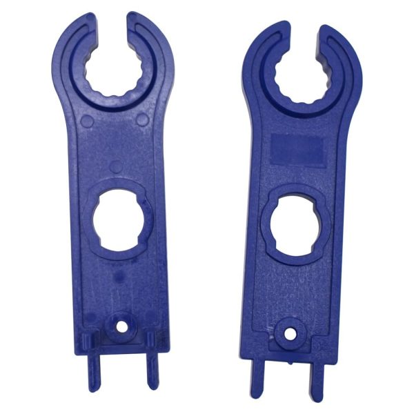 TOMSHIELE 1 Pair Solar Spanner Wrench for MC-4 Connectors Solar cable wrench Solar Panel Connector Tool MC-4 connector assembly tool