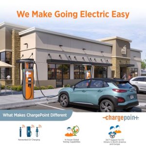 ChargePoint Home Flex Level 2 EV Charger J1772, Nema 6-50 Outlet 240V EV Station, Electric Vehicle Charging Equipment Compatible with All EV Models