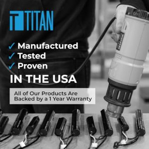 Titan Lithium Polymer (LiPo) Airsoft Battery | 1000mAh 11.1v Stick- T-Plug(Deans) | Fast Trigger Response | Made in The USA