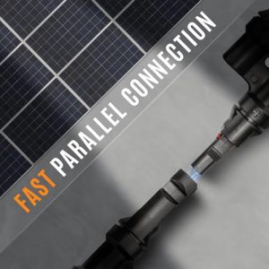 Pjerjzn Solar Panel Connector Solar 6 to 1 Y Branch Solar Panel Splitter 6 Way 1000V Solar Y Branch Solar Panel Parallel Connectors for Parallel Connection Solar Panels (1 Pair 6 to 1)