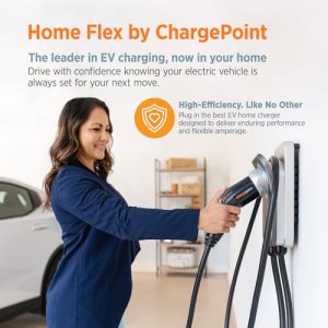 ChargePoint Home Flex Level 2 EV Charger J1772, Nema 6-50 Outlet 240V EV Station, Electric Vehicle Charging Equipment Compatible with All EV Models