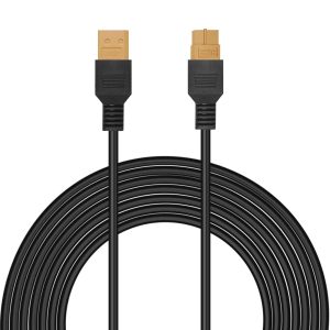 DOKIO XT60 Extension Cable 19.7 ft (6 m) for Flex Solar Panel Extension Setup with Male and Female Connectors