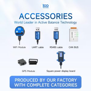 100BALANCE RJ45 Female for connect to Inverter and Smart BMS 2.0pinch 4pin for CAN port on smart BMS