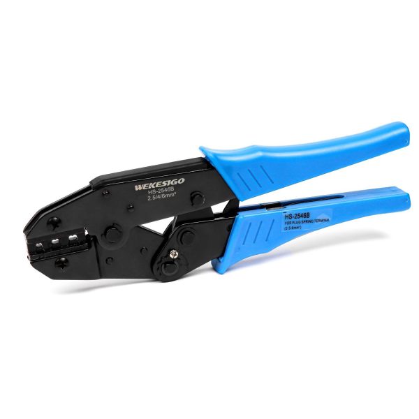 WEKESIGO Solar PV Connector Crimping Tools Solar crimper for AWG14-10 (2.5/4/6mm²) Solar Panel PV Cable solar connectors HS-2546B