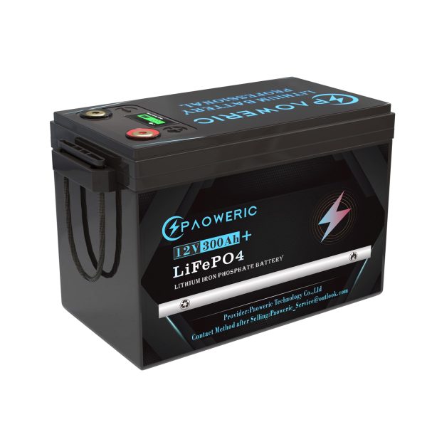 12V 300Ah LiFePO4 Battery Built-in 250A BMS,Rechargeable Lithium Battery, 10000+ Deep Cycles,Perfect for Solar systerm,RV,Camping,Battery Backup,Marine and Home Energy Storage