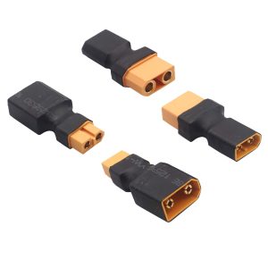 2Pairs ShareGoo RC XT90 to XT60 Plug Male Female Adapter Connector Compatible with RC FPV Drone Car Lipo NiMH Battery Charger