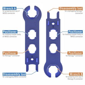 iCrimp Solar PV Panel Crimping Tool Kit, c/w Solar Connector Crimper works for AWG14-10,2.5/4/6mm², Solar Connectors, Wire Cable Cutter, Solar Spanner Wrench, All in One Oxford Bag