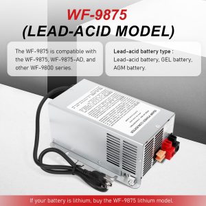 WF-9875-AD,WF-9875-AD-CB,75 Amp RV Power Converter for Lead-Acid Battery,Compatible with WF-9875,WF-9875-AD,WF-9875-AD-CB,WF-9855-LIS&Other WF-9800 Series Power Converter