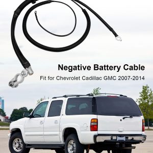 WUMZIJ Negative Battery Cable Fit for Chevrolet Silverado Suburban Tahoe Avalanche Cadillac Escalade GMC Sierra 2007-2014 Replace 22846471 20967455