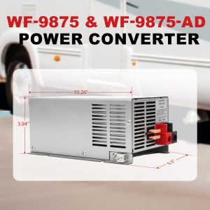 WF-9875-AD,WF-9875-AD-CB,75 Amp RV Power Converter for Lead-Acid Battery,Compatible with WF-9875,WF-9875-AD,WF-9875-AD-CB,WF-9855-LIS&Other WF-9800 Series Power Converter