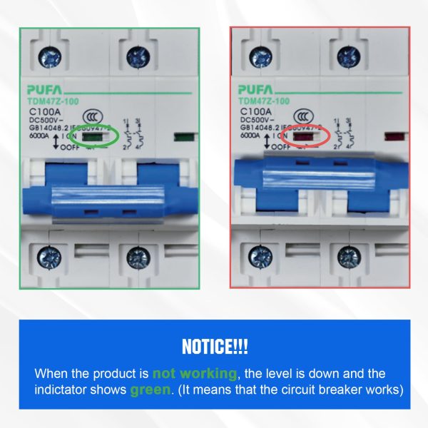 ECO-WORTHY 4 String PV Combiner Box with 10A Rated Current Fuse and Six 15A Replacement Fuses, Lightning Arreste and Circuit Breakers for On/Off Grid Solar Panel System