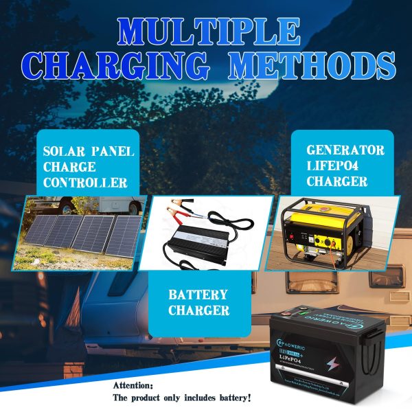 12V 300Ah LiFePO4 Battery Built-in 250A BMS,Rechargeable Lithium Battery, 10000+ Deep Cycles,Perfect for Solar systerm,RV,Camping,Battery Backup,Marine and Home Energy Storage