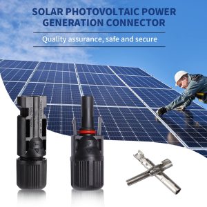 Teen Dream 12 PCS Solar Connectors Male/Female IP67 Waterproof Connectors with Spanners Solar Panel Cable Connectors (6 Pairs Solar Connector)