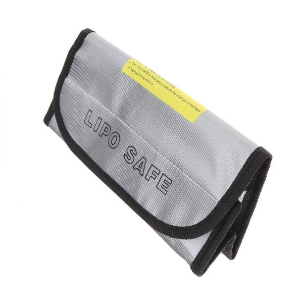 SING F LTD Rc Lipo Battery Explosion-Proof Safety Protection Bag Safe Guard Charge Fireproof Sack Holder, 185 75 60Mm