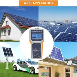 KAOLALI Solar Panel Tester Upgraded EY1600W Photovoltaic Multimeter with Ultra Clear LCD Display, Smart MPPT Tools for Testing Solar PV Module Data and Troubleshooting