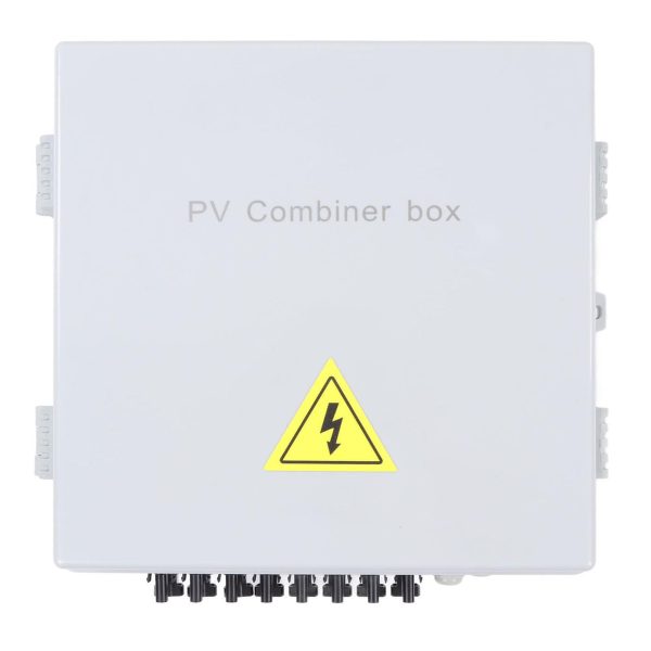 PV Combiner Box, 8 String Solar Combiner Box, DC Circuit Breaker and 10A Rated , for On Off Grid Solar Panel System