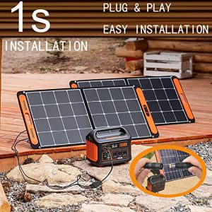 MJPOWER 8mm Combiner 3.3ft 14AWG DC 8mm Male to Female 2X Combiner Cable Y Splitter Solar Parallel Adapter Cord for Jackery/Goal Zero/BLUETTI/Anker and more DC7909 Portable Power Station & Solar Panel