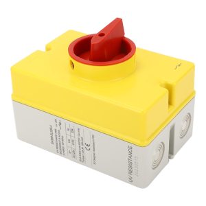 Solar Disconnect Switch Combiner Box Isolation 415V Photovoltaic Ip66 4P 25A 32A Magnetic Switches